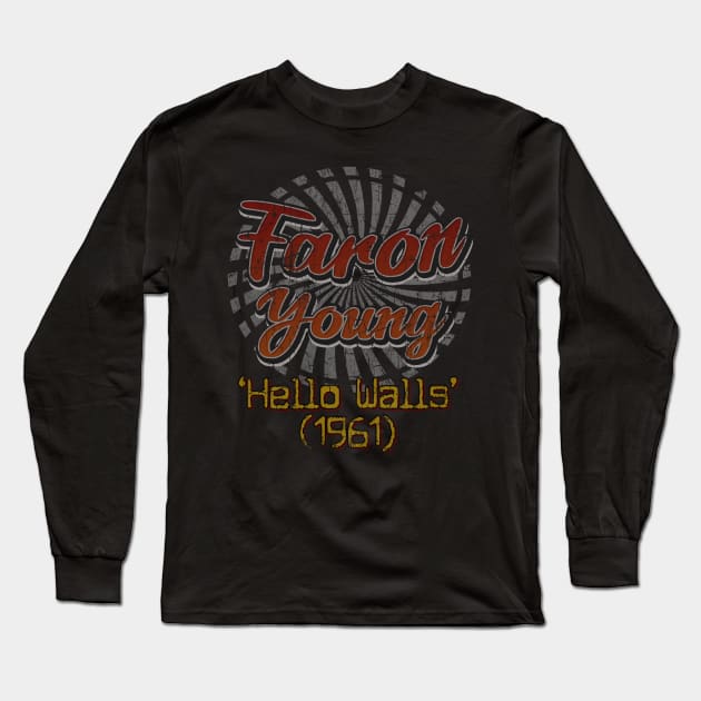 Best Faron Young, Long Sleeve T-Shirt by NopekDrawings